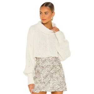 Free People Be Yours Pullover Turtleneck Sweater Large